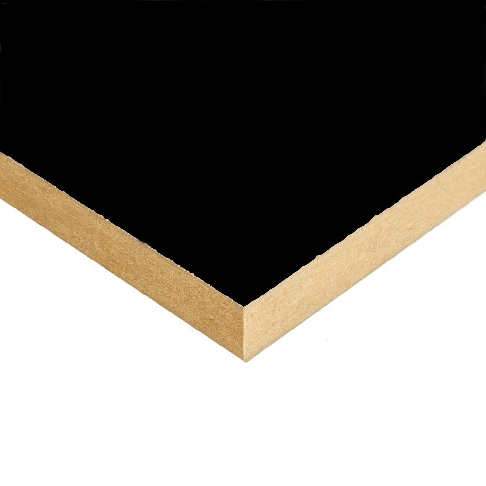 Black Melamine MDF | 12mm 4ft x 4ft