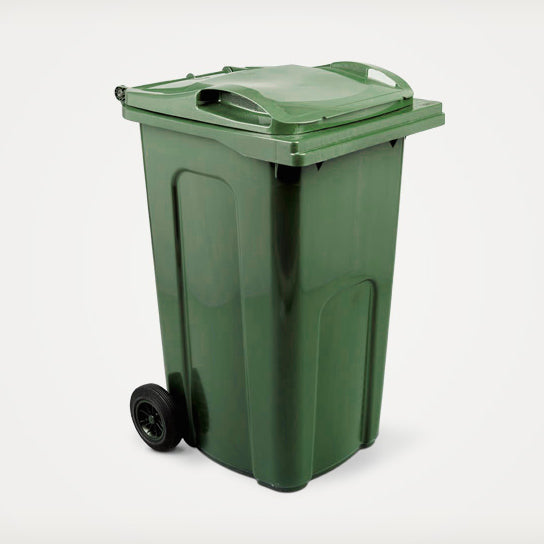 240 Litre Household Council Wheelie Bins Green MGB