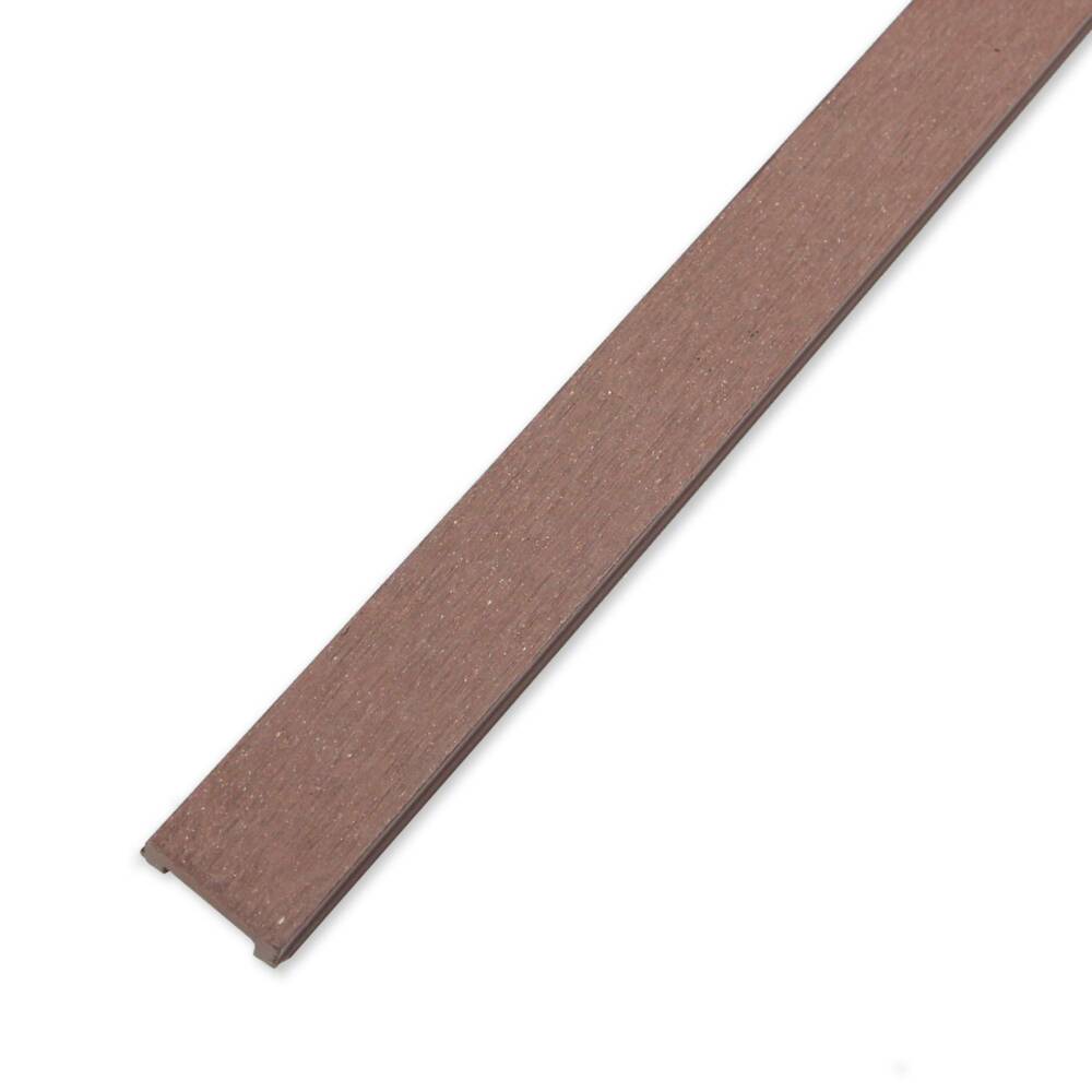 Complete Walnut Brown Composite Fence Bundle