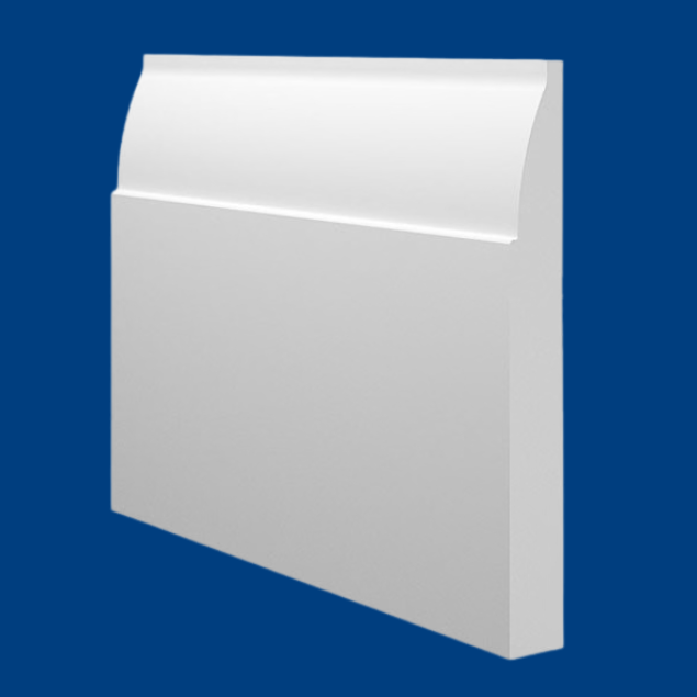 MDF Skirting Board | 117mm x 18mm | Ovolo Profile