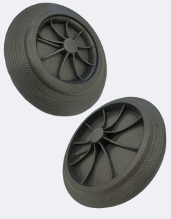 Wheelie Bin Wheels (Single) - Single Replacement Wheel