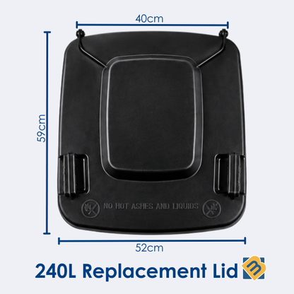 Replacement Wheelie Bin Lid | 240 Litre