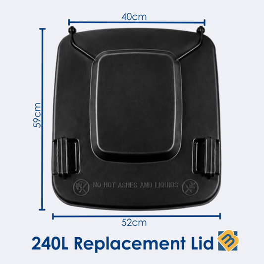 Replacement Wheelie Bin Lid | 240 Litre