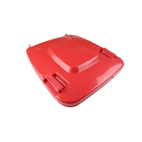 Replacement Wheelie Bin Lid | 120 Litre Red