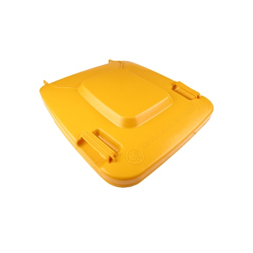 Replacement Wheelie Bin Lid | 120 Litre Yellow