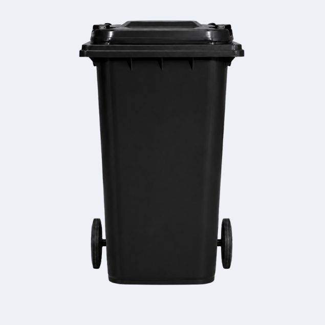 120 Litre Wheelie Bin | Green