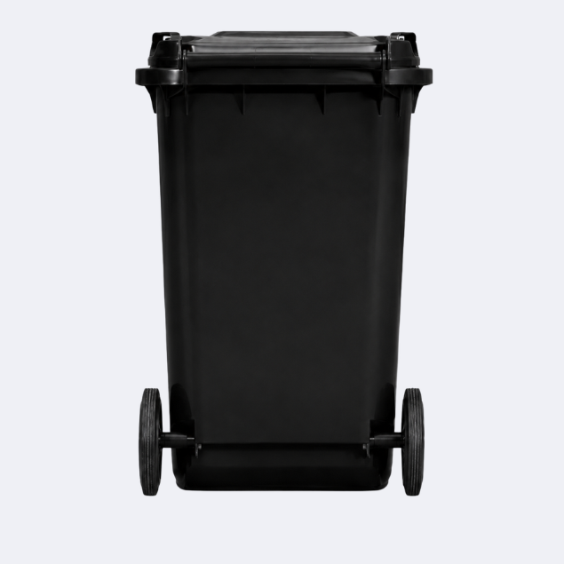 240 Litre Wheelie Bin | Yellow