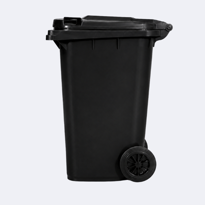 120 Litre Wheelie Bin | Yellow