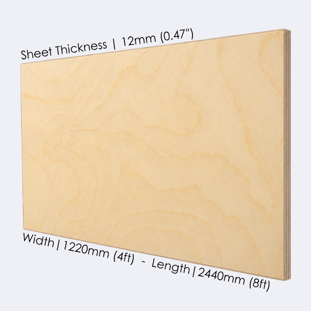 Birch Plywood | 12mm