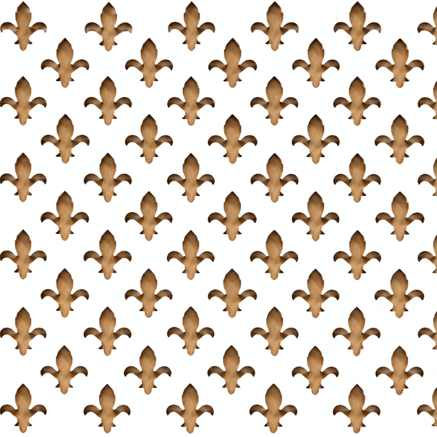 Radiator Cover Sheet | Fleur de Lys