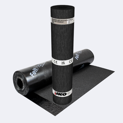 IKO Glass Universal Torch-On Underlay | 16m x 1m | Black