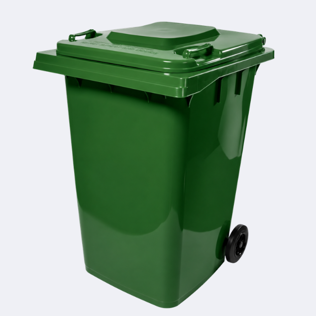 360L Wheelie Bin | Green