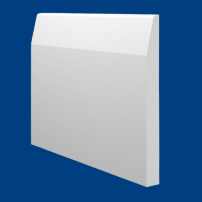 MDF Skirting Board | 117mm x 18mm | Chamfered Rounded Profile