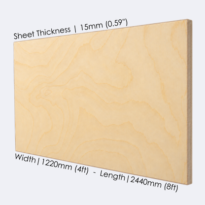 BULK BUY | Birch Plywood | 15mm