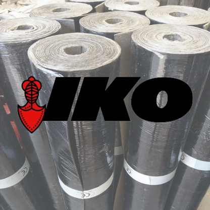IKO Glass Universal Torch-On Underlay | 16m x 1m | Black