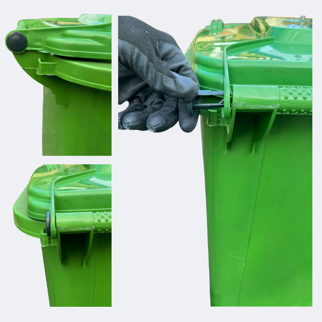 Wheelie Bin Lid Pins | 65mm x 20mm