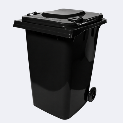 360L Wheelie Bin | Black