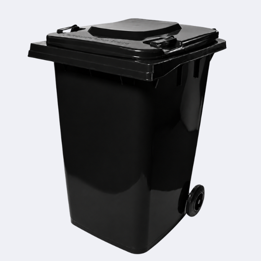 360L Wheelie Bin | Black