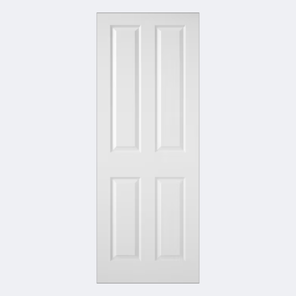 White Internal Door | 4 Panel Smooth | Standard Core