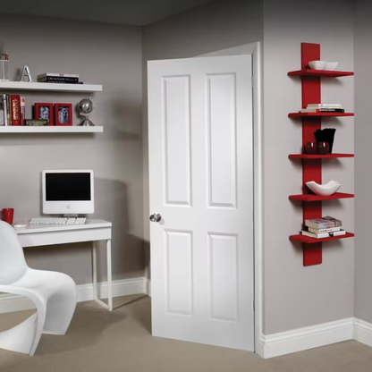 White Internal Door | 4 Panel Smooth | Standard Core