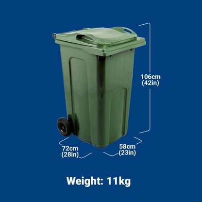 240 green Wheelie Bin