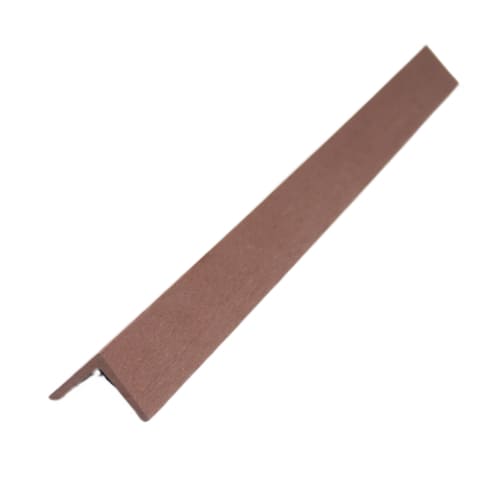 Composite Decking Walnut Brown Edging Trim 4m