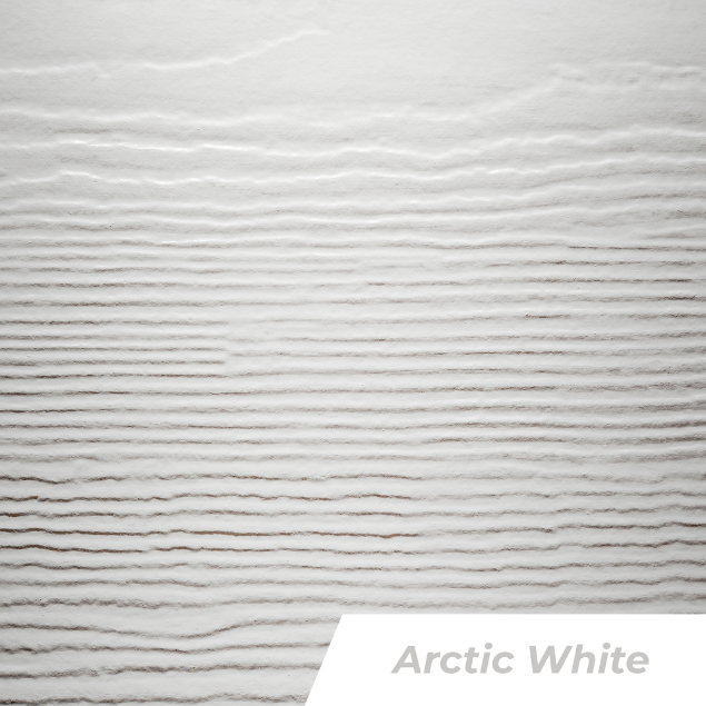 Hardie® VL Plank | Cedar Textured | Fibre Cement Cladding Boards | By James Hardie™ Arctic White