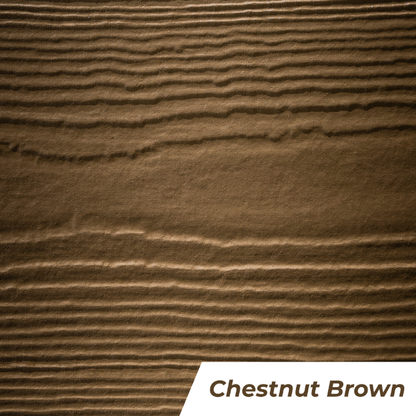 Hardie® VL Plank | Cedar Textured | Fibre Cement Cladding Boards | By James Hardie™ Chestnut Brown
