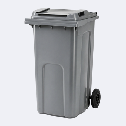 240 Litre Household Council Wheelie Bin | Grey | MGB