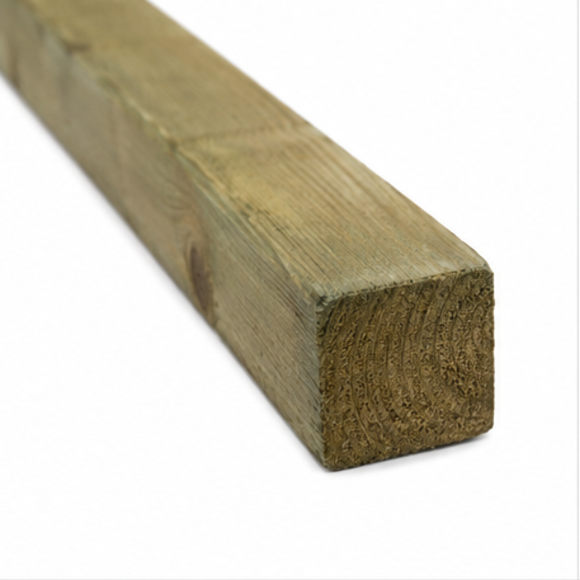 Treated Timber 2x2 | 50mm x 47mm