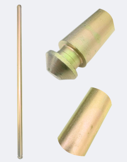 Wheelie Bin Axle (360L) | 660mm