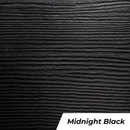 Hardie® VL Plank | Cedar Textured | Fibre Cement Cladding Boards | By James Hardie™ Midnight Black