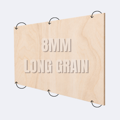 Flexible Plywood Long Grain | 8mm