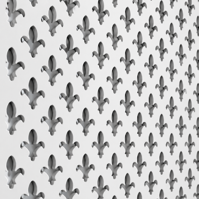 Radiator Cover Sheet | Fleur de Lys