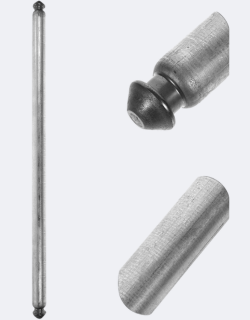 Wheelie Bin Axle (120L) | 490mm