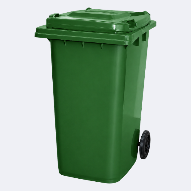 240 Litre Wheelie Bins | Green