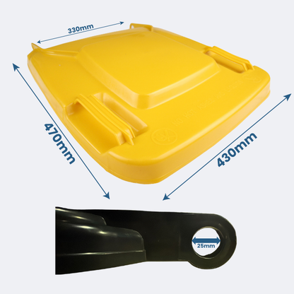 Replacement Wheelie Bin Lid | 120 Litre