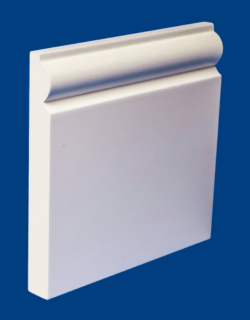 MDF Skirting Board | 117mm x 18mm | Torus Profile