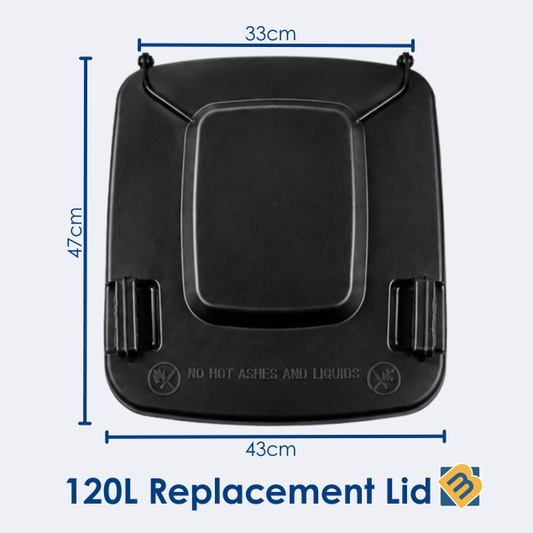 Replacement Wheelie Bin Lid | 120 Litre