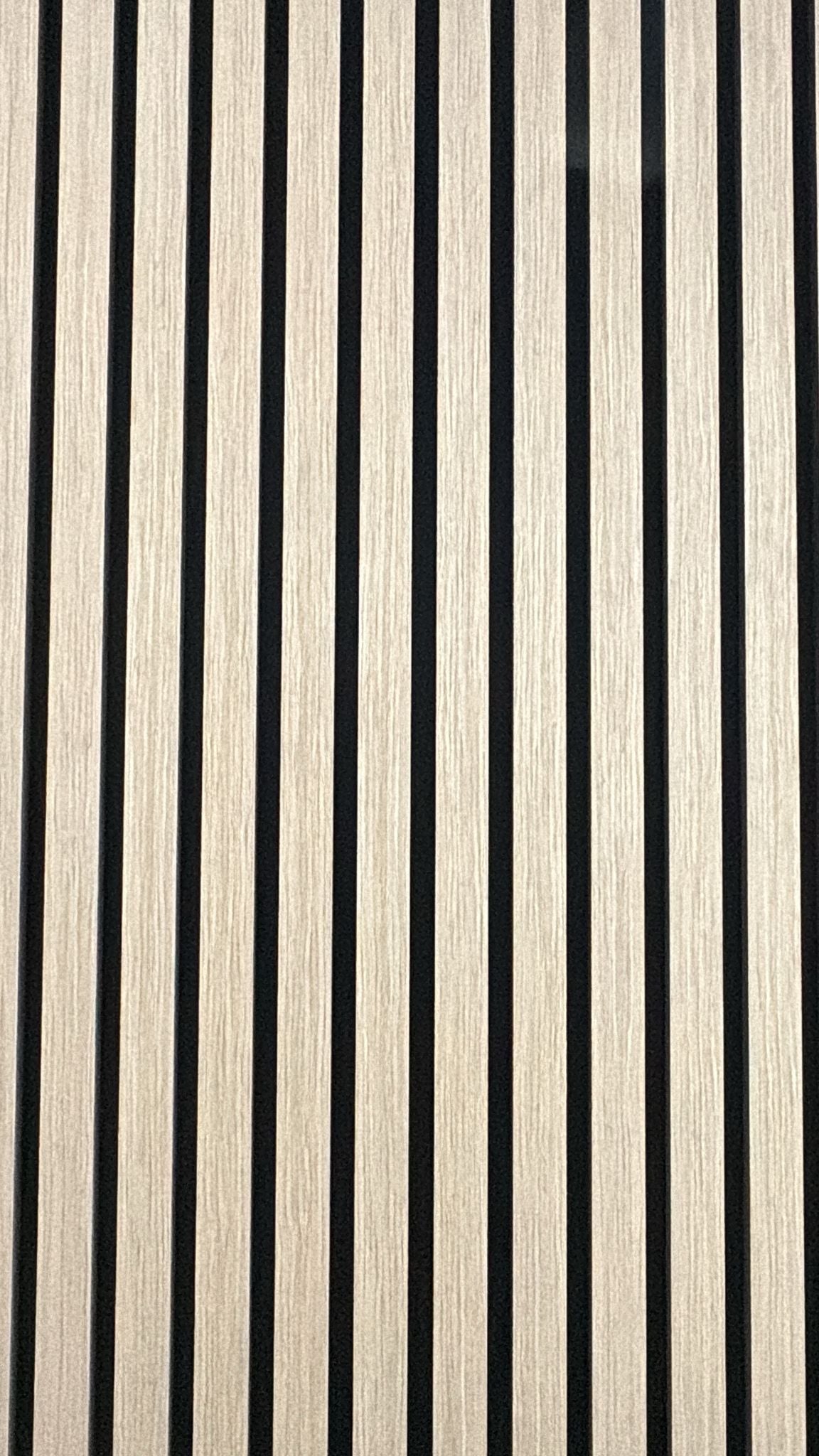 Slatpanel Beech with Black Felt Acoustic Wall Panel