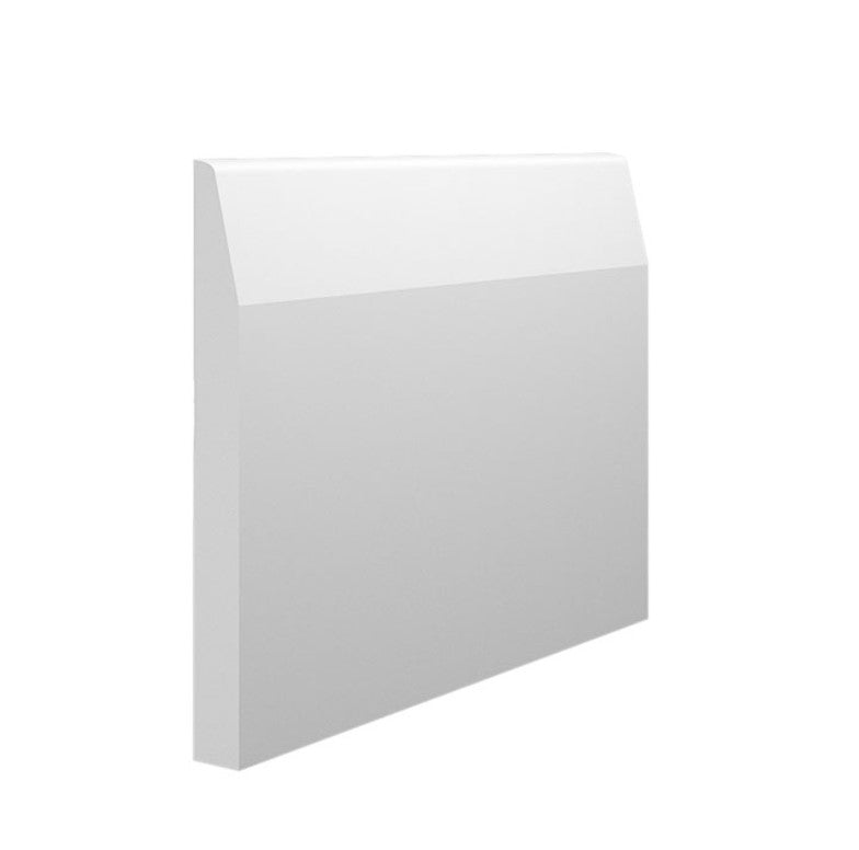 MDF Skirting Board | 117mm x 18mm | Chamfered Rounded Profile 2.74 meter