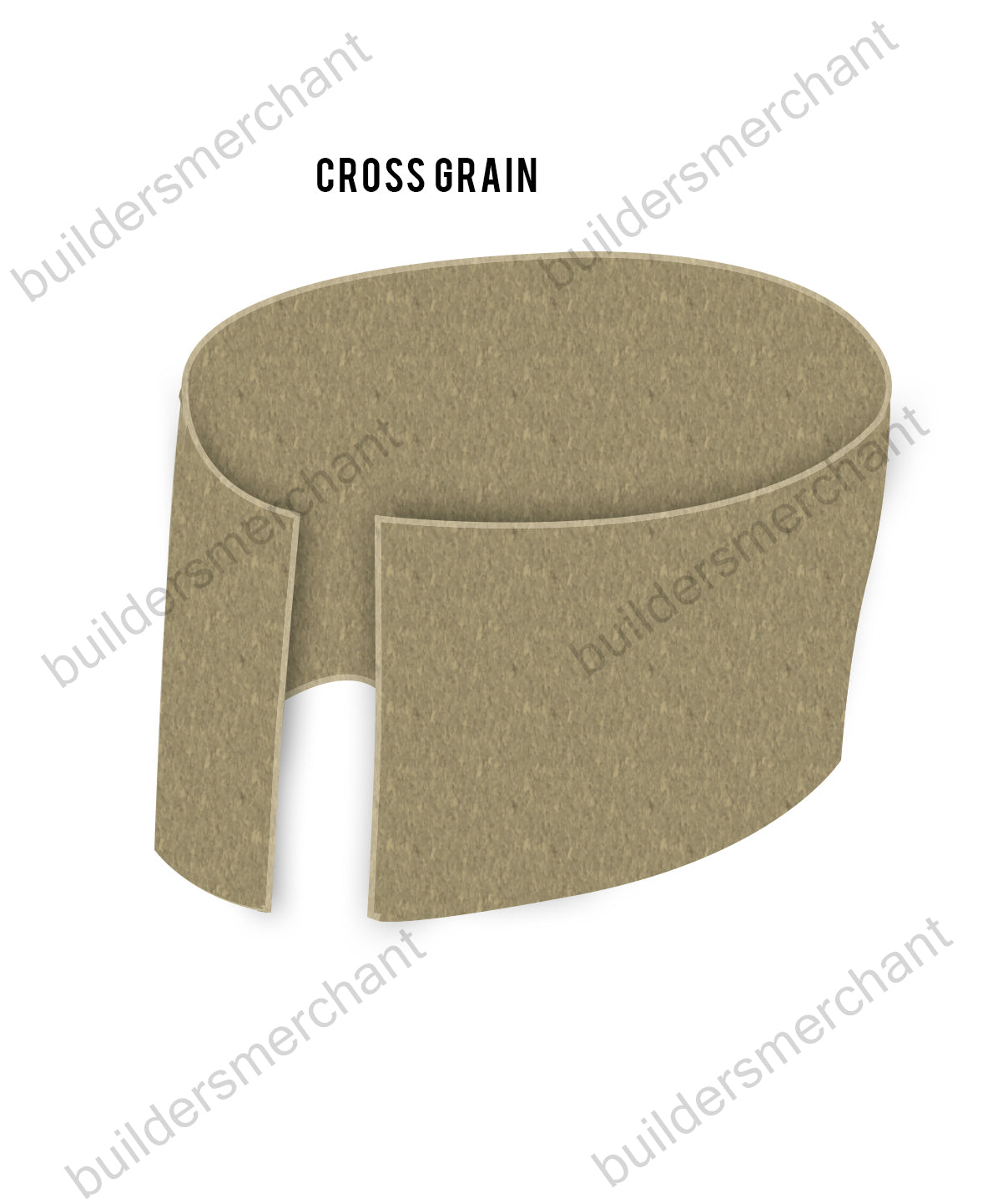 Flexible Plywood Cross Grain | 8mm