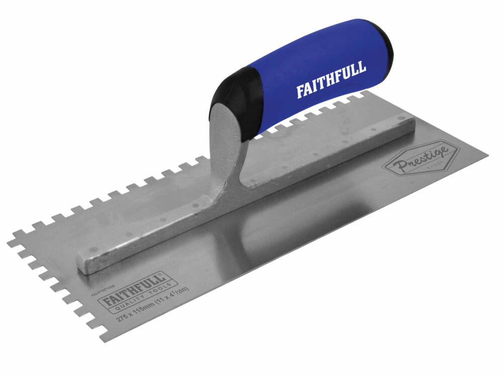 Stainless 6mm Notched Trowel