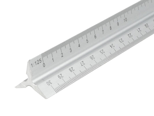 Aluminium Scale Rule 300mm-Triangle