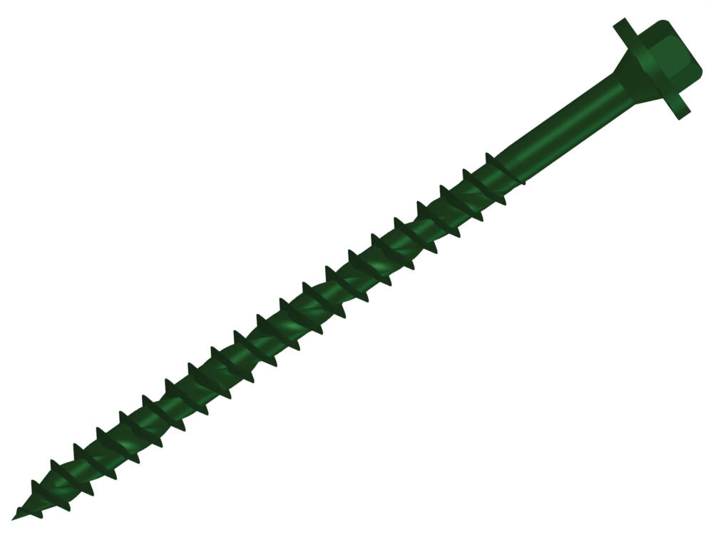 Timber Screw T30 Green 7 X 200mm Tub 50