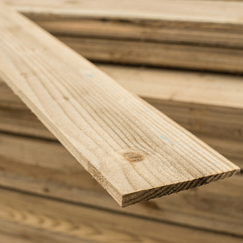 Feather Edge Boards 6x1" | 150mm x 12mm 1.2 meter (4ft)