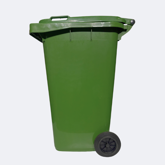 240 Litre Wheelie Bins | Green