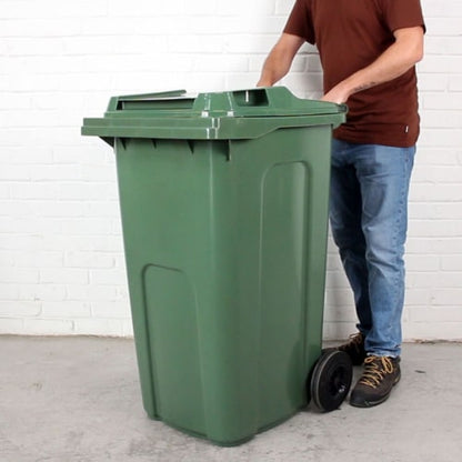 Green Wheelie Waste Bin