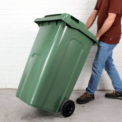 Green Wheeled Waste Bins