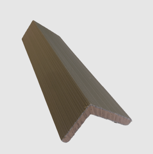Stone Grey Composite Slatted Cladding L-Shaped Edge Trim  | 3.6m (12ft)